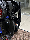 Детский толокар River Toys Mercedes-Benz G63 Z001ZZ-B (синий бриллиант) 2 в 1 трансформируется в качалку, звук, фото 3