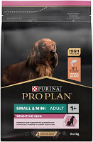 Сухой корм для собак Pro Plan Adult OptiDerma Small & Mini с лососем и рисом