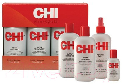 Набор косметики для волос CHI Infra Home Support Kit - фото 1 - id-p221444163