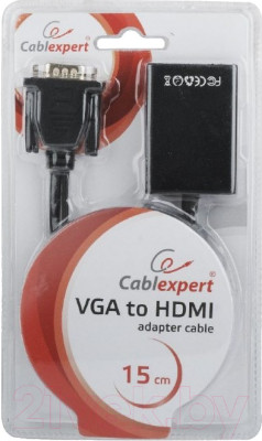 Конвертер цифровой Cablexpert A-VGA-HDMI-01 - фото 2 - id-p221443539