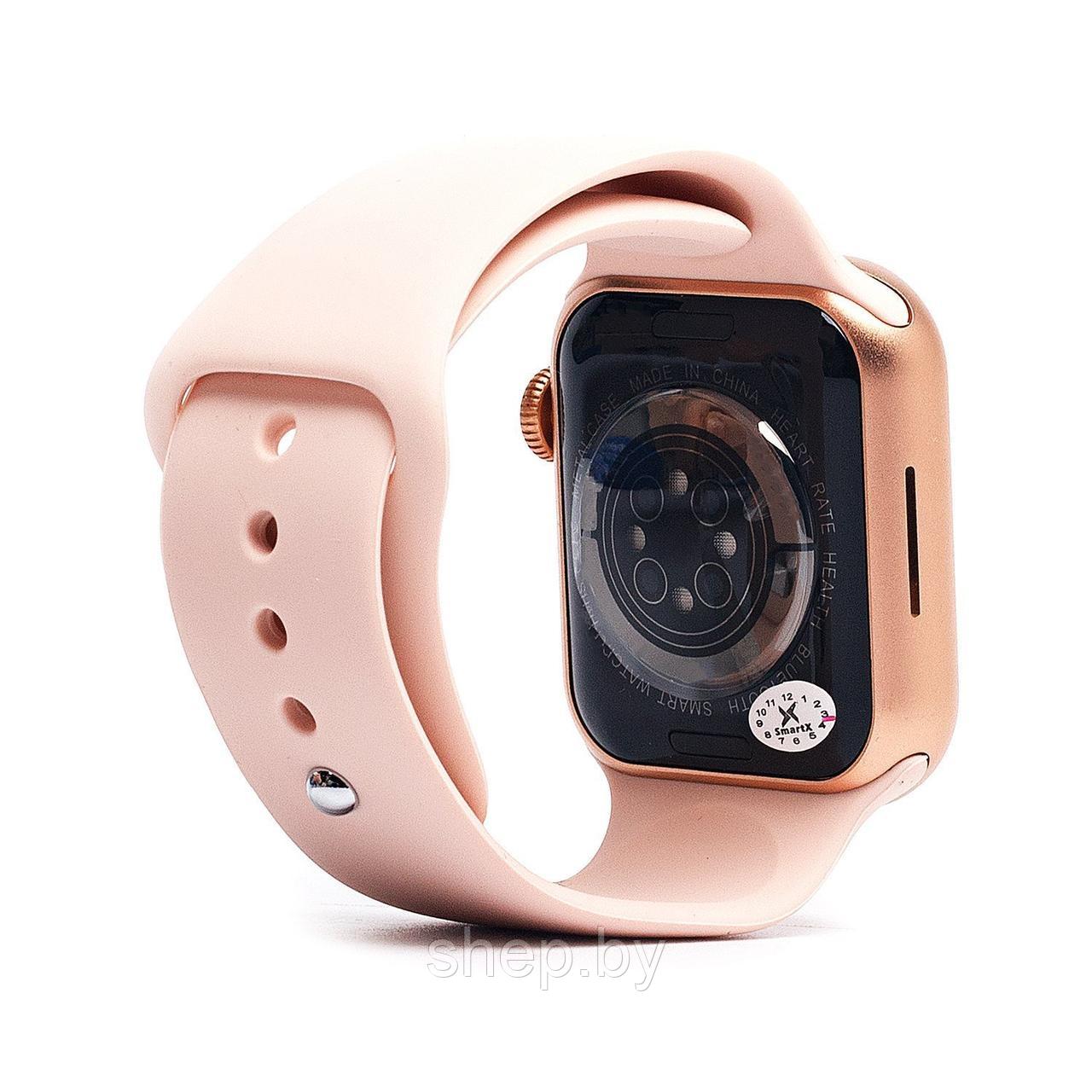 Умные часы Smart Watch SmartX8 SE, 1.78 дюйма, цвет: чёрный, розовый NEW 2024!!! - фото 3 - id-p221465796