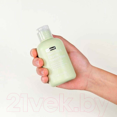 Пудра для умывания By Wishtrend Green Tea & Enzyme Powder Wash - фото 4 - id-p221449822