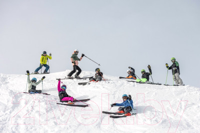 Горные лыжи с креплениями Elan 2021-22 Youth Jett Quick Shift 100-120 & EL 4.5 / AFDHSH21 - фото 2 - id-p221460676