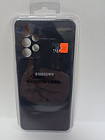 Чехол Samsung A52 Silicon Case черный