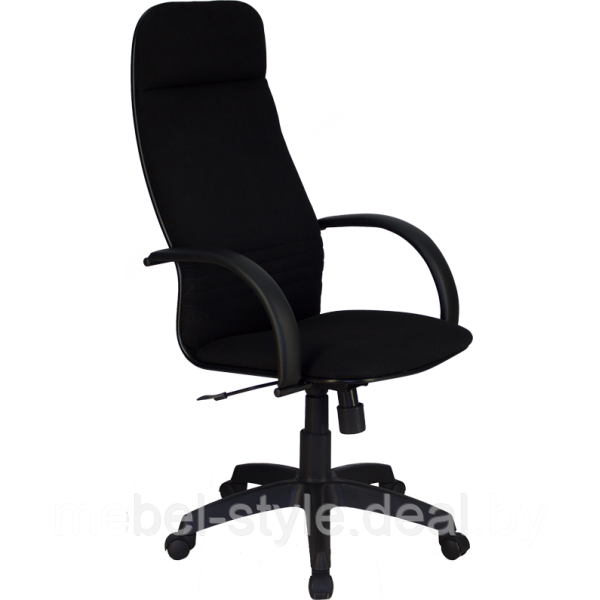 Кресло компьютерное METTA BP-5 PL для работы в офисе и дома, BP- 5 PL ткать сетка черная. - фото 2 - id-p31862873