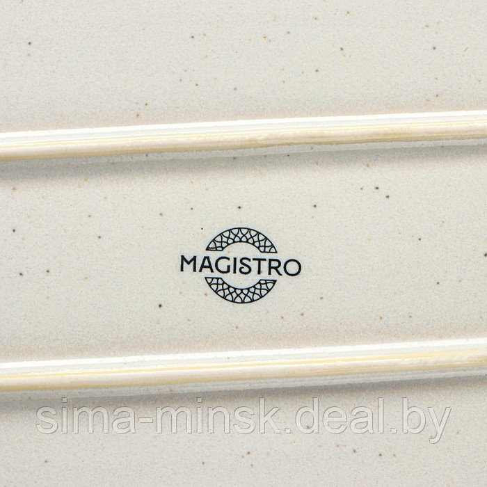 Блюдо фарфоровое овальное Magistro Urban, 450 мл, 24×13,7×2,7 см, цвет белый - фото 7 - id-p221479261