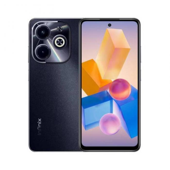 Игровой смартфон телефон для игр Infinix Hot 40i 8/256Gb X6528B черный - фото 1 - id-p221499352