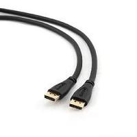 Кабель DisplayPort Gembird/Cablexpert , 1м, 20M/20M, черный, экран, пакет(CC-DP-1M)