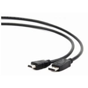 Cablexpert Кабель DisplayPort- HDMI, 10м, 20M/19M, черный, экран, пакет (CC-DP-HDMI-10M) - фото 1 - id-p221328188
