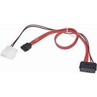 Gembird/Cablexpert Кабель Combo miniSATA , molex+SATA/miniSATA, 6pin+7pin, (длина инт-50см, пит-30см)