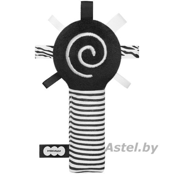 Игрушка Мякиши погремушка (Маракас Первые цвета,черный) 830 - фото 1 - id-p215730660
