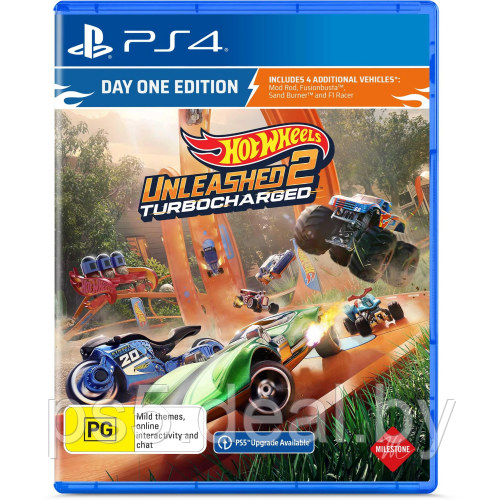 Sony HOT WHEELS UNLEASHED 2 - Turbocharged для PlayStation 4 / Хот Вилс ПС4 - фото 1 - id-p221532083