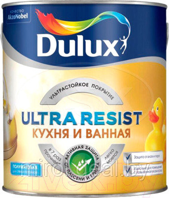 Краска Dulux Ultra Resist для кухни и ванной - фото 1 - id-p221533066