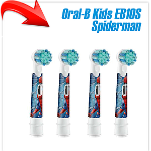 Сменная насадка Oral-B Kids EB10S Spiderman (4 шт)