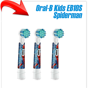 Сменная насадка Oral-B Kids EB10S Spiderman (3 шт)