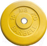 Диск для штанги MB Barbell d31мм 15кг