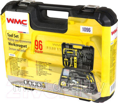 Универсальный набор инструментов WMC Tools 1096 - фото 6 - id-p221537315
