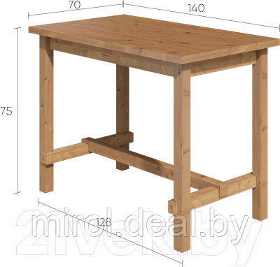 Барный стол Лузалес Толысь 140x80 - фото 4 - id-p221551190