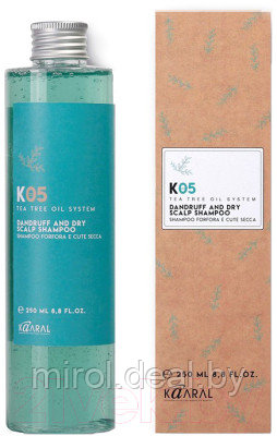 Шампунь для волос Kaaral K05 Hair Care для сухой кожи головы - фото 2 - id-p221535404