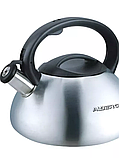 Чайник для плиты ALBERG AL-3046 3 литра, матовая полировка, фото 3