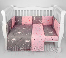 Комплект постельный для малышей Amarobaby Princess / AMARO-3015-Prin