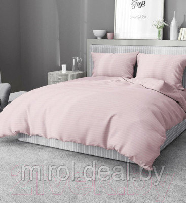 Комплект постельного белья Samsara Розовый зефир Сат200-5 - фото 3 - id-p221545535