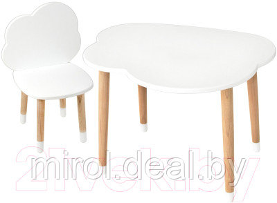 Комплект мебели с детским столом Mega Toys Облачко / 71023/70023 - фото 1 - id-p221549506