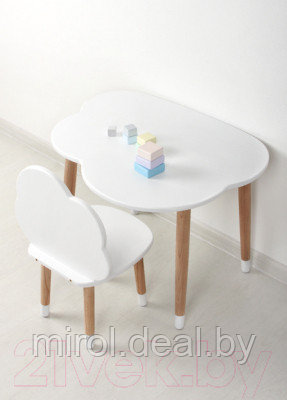 Комплект мебели с детским столом Mega Toys Облачко / 71023/70023 - фото 3 - id-p221549506