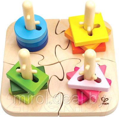 Развивающая игрушка Hape Творческая головоломка / E0411-HP - фото 1 - id-p221539913