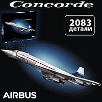 Конструктор "Самолёт Конкорд Airbus" Icons Concorde 2083 детали