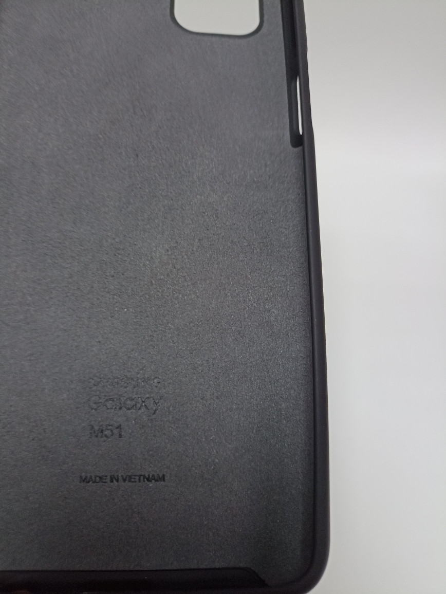 Чехол Samsung M51 soft touch черный - фото 2 - id-p221558528