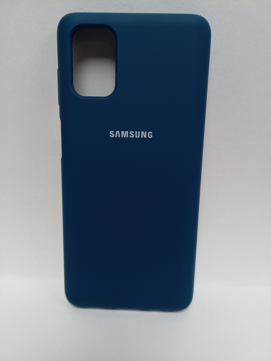 Чехол Samsung M51 Soft touch синий - фото 1 - id-p221558533