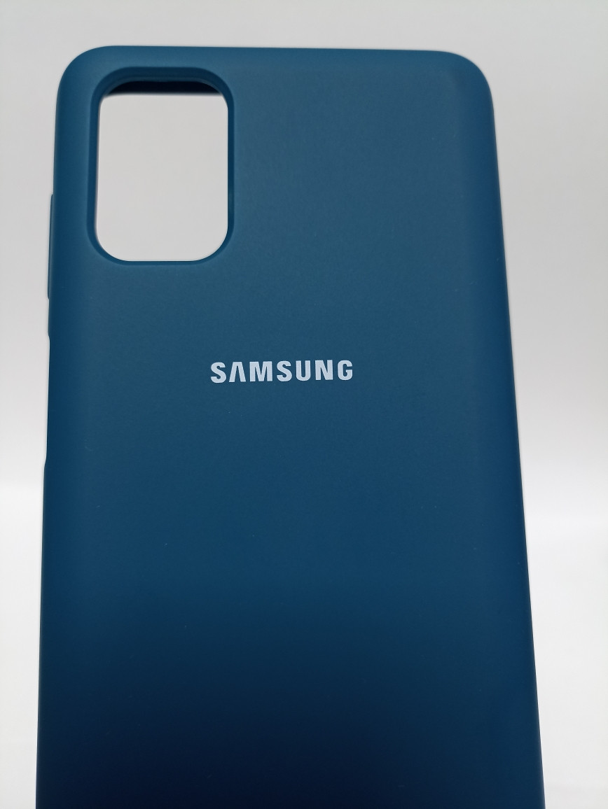 Чехол Samsung M51 Soft touch синий - фото 3 - id-p221558533