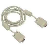 Кабель VGA Pro Gembird/Cablexpert CC-PVGA-6, 1.8м, 15M/15M, экран, феррит. кольца чёрный