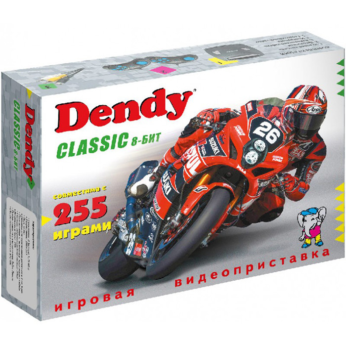 Игровая приставка Dendy Classic 8 Bit 255 игр - фото 1 - id-p221558710