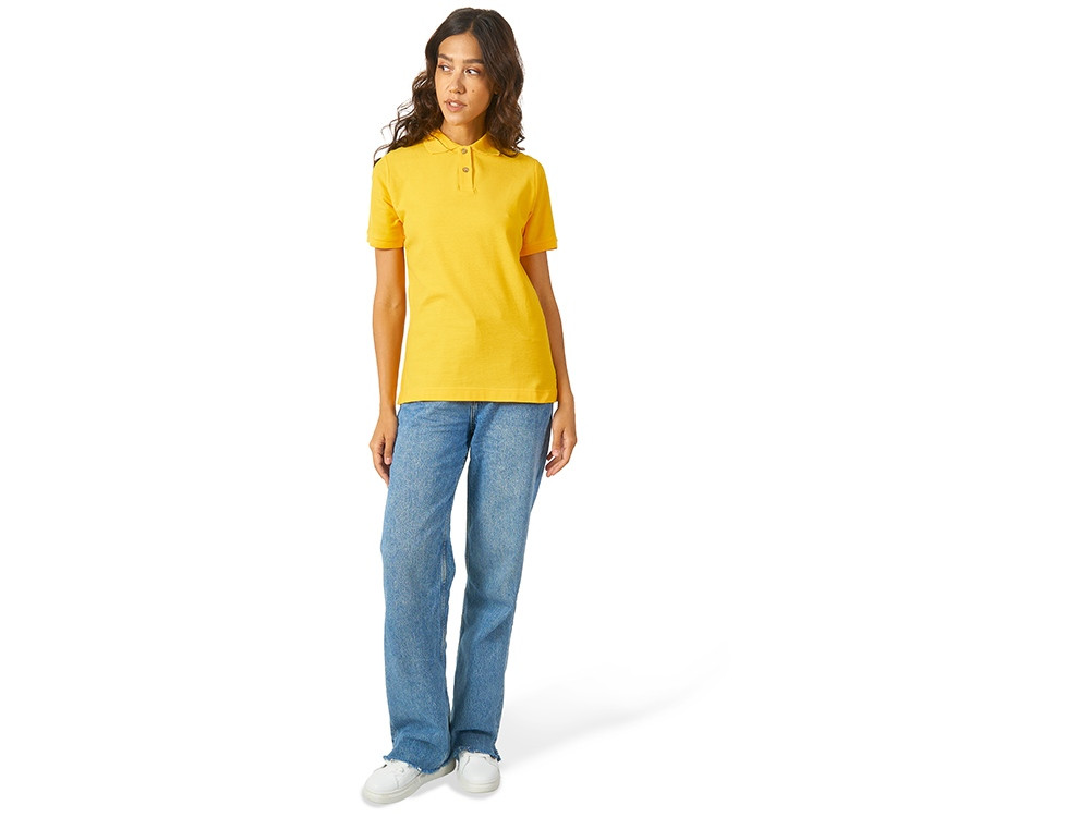 Рубашка поло Boston женская, золотисто-желтый - фото 5 - id-p221558892