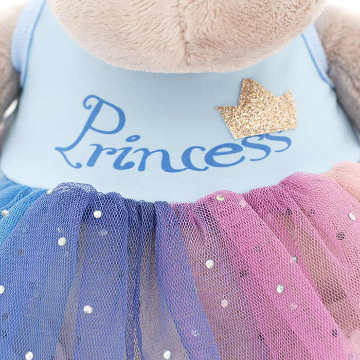 Бегемотик Принцесса: в голубом. Мягкая игрушка - фото 7 - id-p221558754