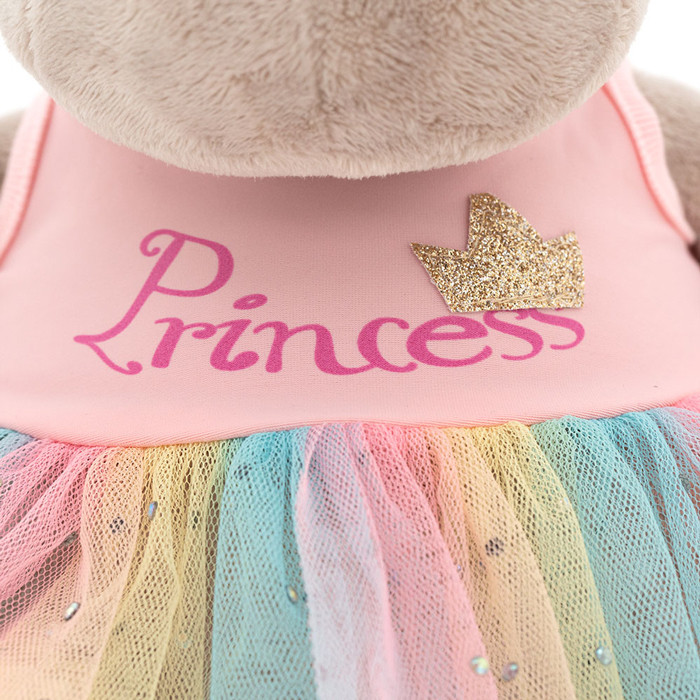 Бегемотик Принцесса: в розовом. Мягкая игрушка - фото 6 - id-p221558755