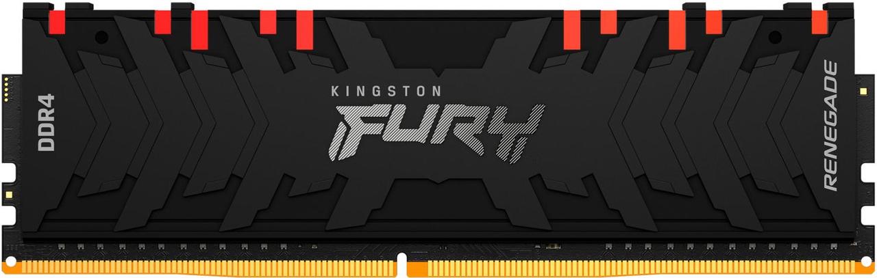 Оперативная память Kingston KF432C16RBA/8 DRAM 8GB 3200MHz DDR4 CL16 DIMM FURY Renegade RGB EAN: 740617321807 - фото 1 - id-p221558601