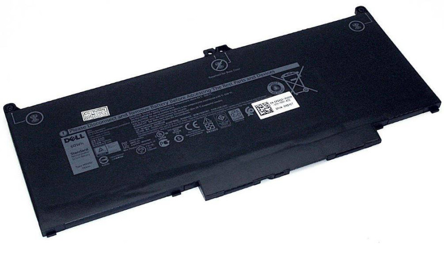 Батарея для Dell Latitude 13 5300/5310 / Latitude 14 7400 / Latitude 5300 / 7300 (MXV9V/05VC2M) 7.6V 7500mAh - фото 1 - id-p221561578