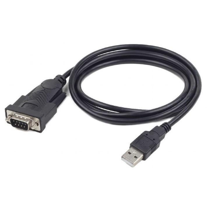 Gembird Конвертер USB- SERIAL UAS-DB9M-02 AM/DB9M, 1,5 м, PL2303TA, WinXP-Win8, черный, пакет - фото 1 - id-p221561626