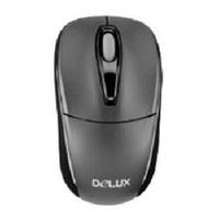 Манипулятор DELUX Wireless Mouse DLM-123GB Dark Blue (RTL) USB 3btn+Rollуменьшенная