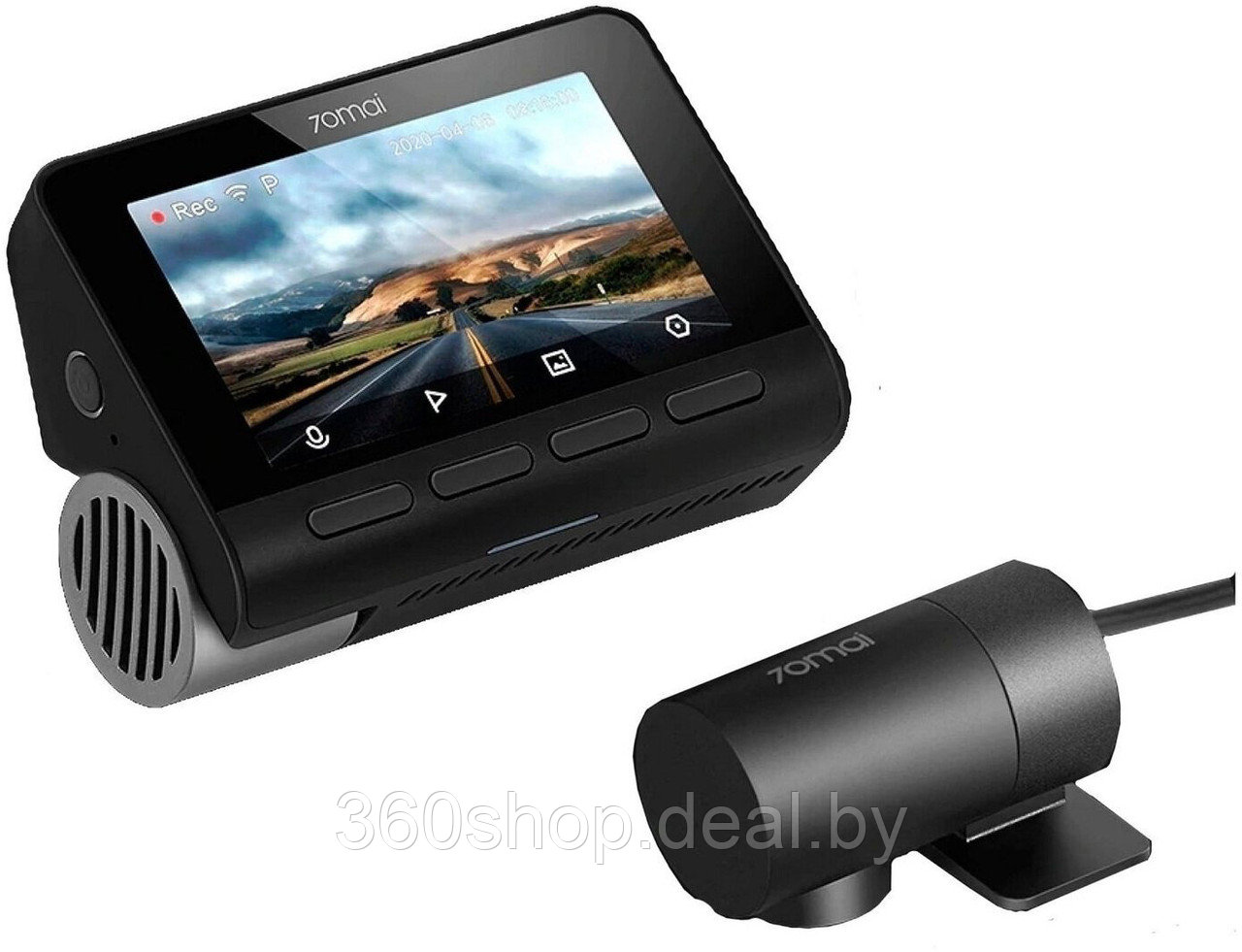 Видеорегистратор-GPS информатор 70mai Dash Cam A800S-1 Midrive D09 + RC06 Rear Camera (русская версия) - фото 1 - id-p220791553