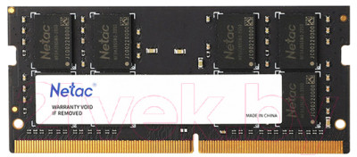 Оперативная память DDR4 Netac Basic (NTBSD4N32SP-16) - фото 1 - id-p221565800