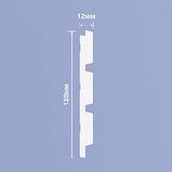 Панель из фитополимера LV124 BK HIWOOD ш. 12 х в. 120 х д. 2700 мм., фото 5