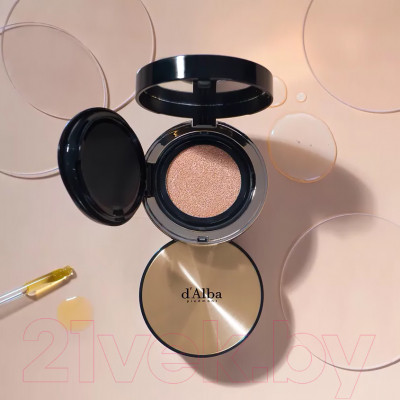 Кушон d'Alba Glow Fit Serum Cover Cushion 23 - фото 8 - id-p221568771