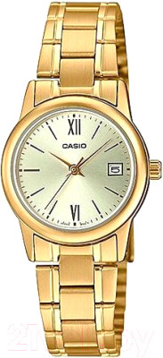 Часы наручные женские Casio LTP-V002G-9B3 - фото 1 - id-p221568837