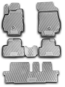 Коврики Element для салона Chevrolet Orlando 2011-2015 3 ряда. Артикул CARCHV00017