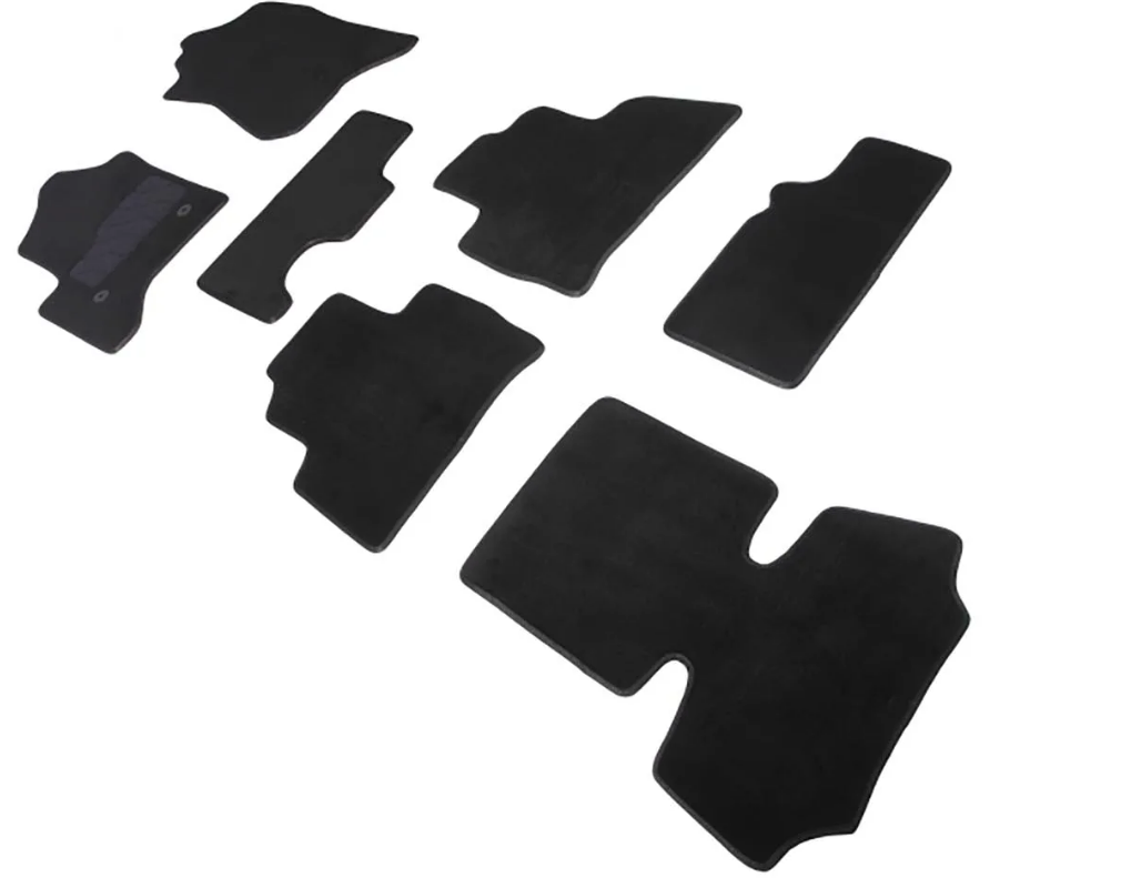 Коврики текстильные Seintex на нескользящей основе для салона Chevrolet Tahoe IV 2014-2020.
