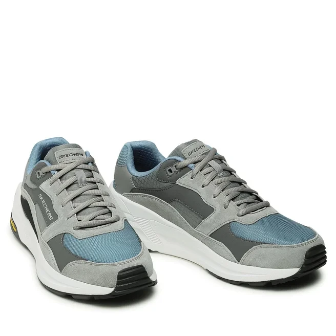 Кроссовки мужские SKECHERS Global Jogger серый 237200-GYBL - фото 4 - id-p221444893